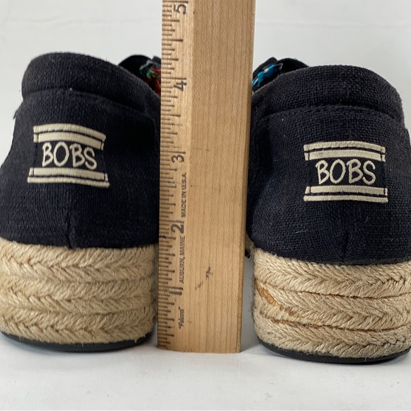 BOBS from Skechers Espadrilles Black size 9.5 - Picture 8 of 16